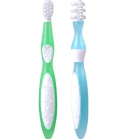 KidsMe Min Første Tandbørste - Blå/Grøn