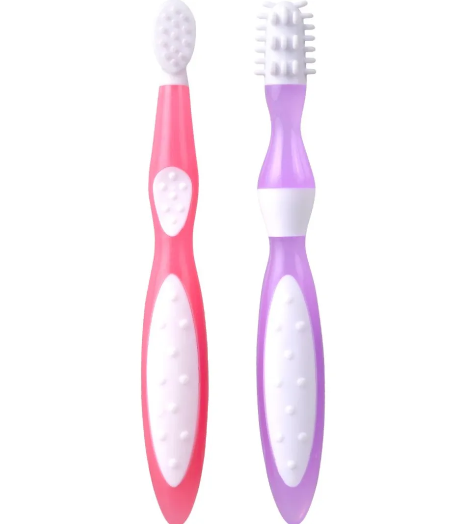 KidsMe Min Første Tandbørste - Rød/Lilla