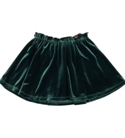 Konges Sløjd Nederdel - Velour - Gia Bow - Pine Grove