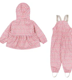 Konges Sløjd Regntøj m. Seler/Fleece - Palme - Felice Rose