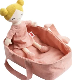 Krea Dukke m. Lift/Sengetøj - Rosa