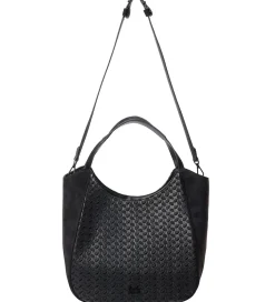 Lala Berlin Shopper - Mar - Heritage Embroidery Black