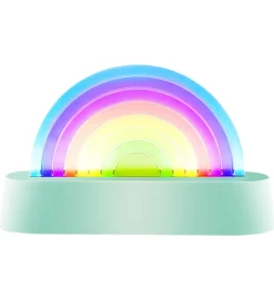 Lalarma Lampe - Dancing Rainbow - 18x11x4 cm - Mint