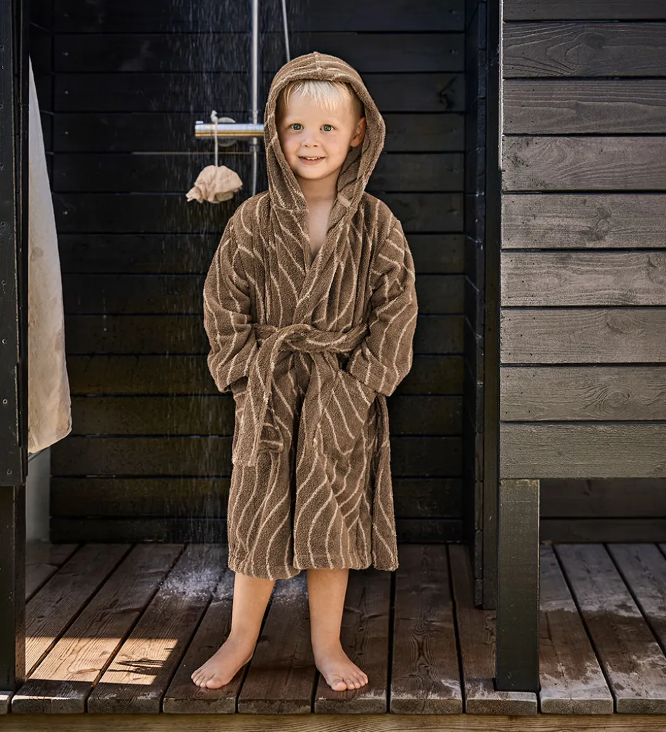 Leander Badekåbe - Woodland - Mocca