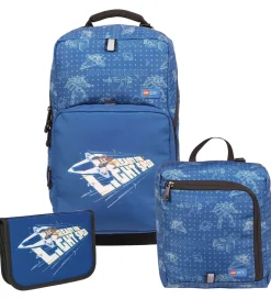 LEGO® City Skoletaskesæt - Space Explorer - 20,5 L - Blå