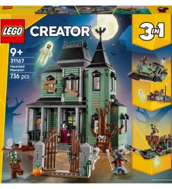 LEGO® Creator - Hjemsøgt Palæ 31167 - 3-i-1 - 736 Dele