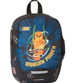 LEGO® Ninjago Børnehavetaske - Sort/Blå m. Print