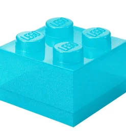 LEGO® Storage Opbevaringsboks - 4 Knopper - Glitter Light Blue