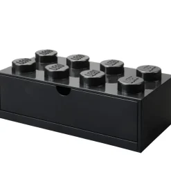 LEGO® Storage Opbevaringsskuffe - 8 Knopper - 31x15x9 - Sort