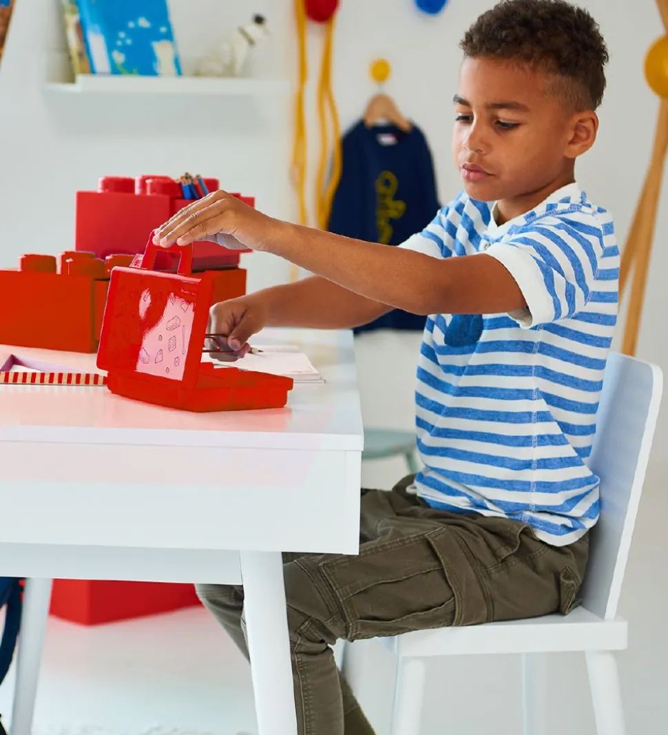 LEGO® Storage Rejsekuffert - To Go - 16x19 - Rød