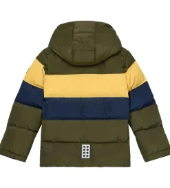 LEGO® Wear Dynejakke - LWJipe 705 - Yellow/Navy/Army