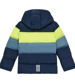 LEGO® Wear Dynejakke - LWJipe 705 - Navy/Blå/Gul