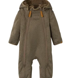 Lil' Atelier Køredragt - NbnLoro - Shitake/Melange