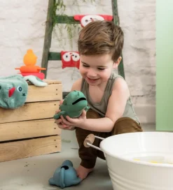 Lilliputiens Badehandske -2-Pak - Joe - Grøn