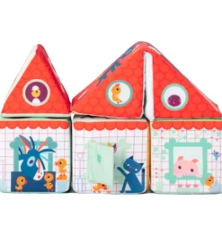 Lilliputiens Stableklodser - Farm House Stacking Cubes