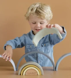 Little Dutch Stablelegetøj - Regnbue - Blå