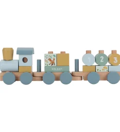 Little Dutch Stabletog - Træ - 17 Dele - Forest Friends