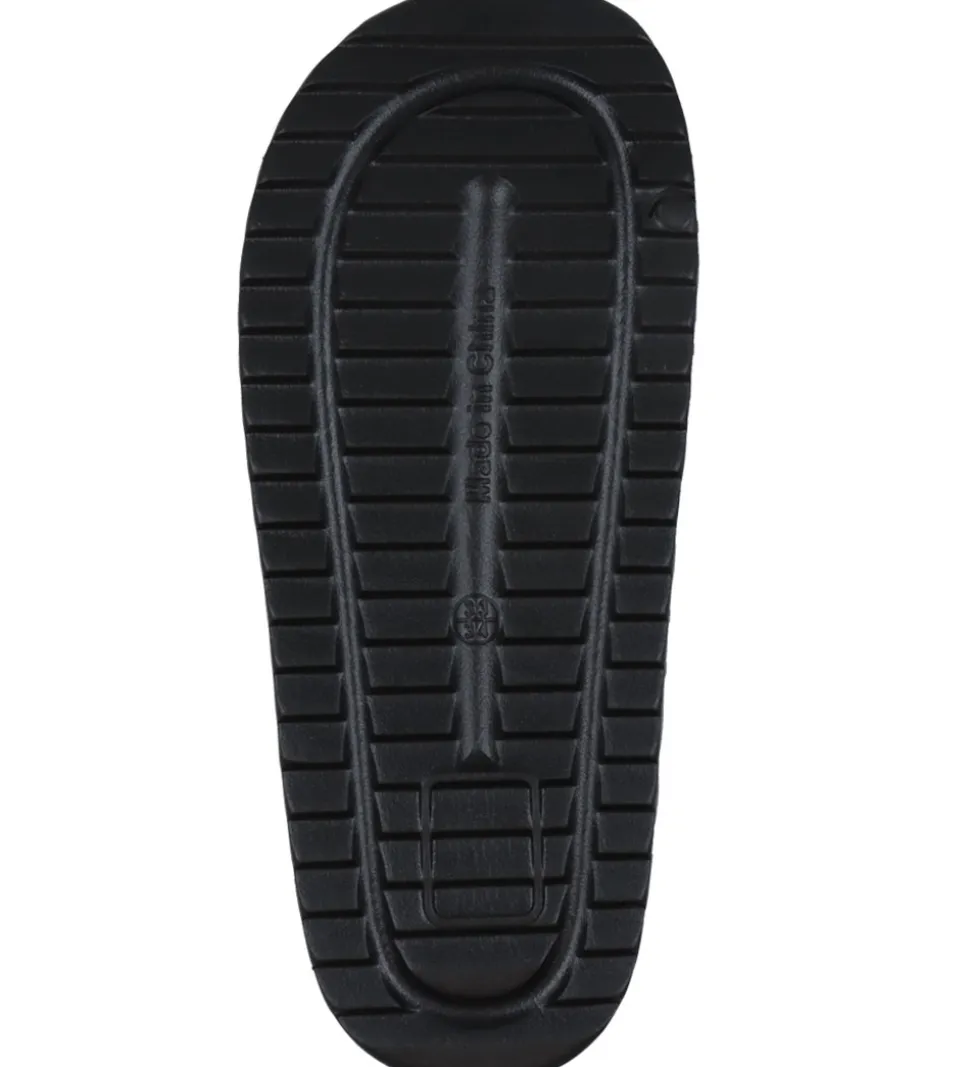 Little Marc Jacobs Badesandaler - Sort m. Logo