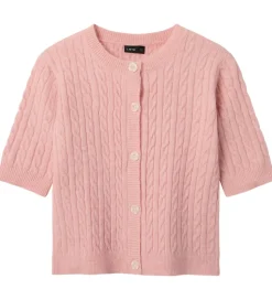 LMTD Cardigan - Strik - NlfKave - Crystal Pink