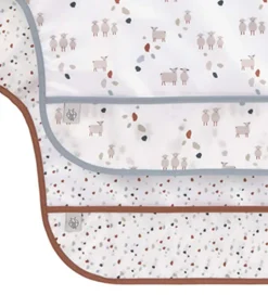 Lässig Forklæde - 2-pak - Tiny Farmer Sheep