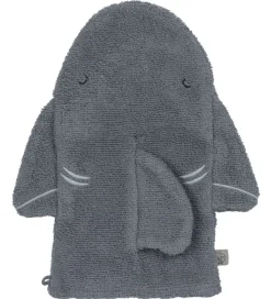 Lässig Vaskehandske - Haj - Grå