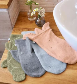 Lässig Vaskehandske - Haj - Grå