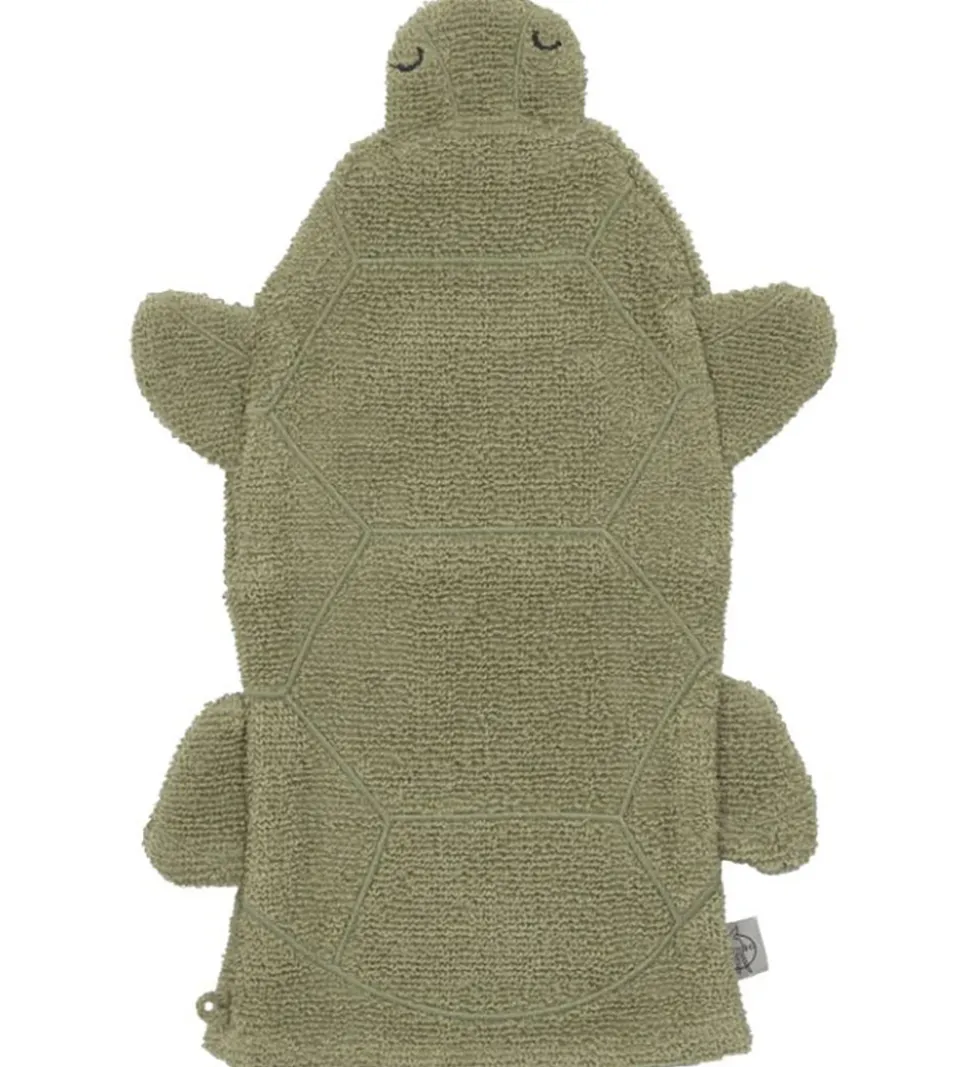 Lässig Vaskehandske - Skildpadde - Grøn