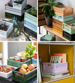 Made Crate Foldekasse - Maxi - 48x33x17,5 cm - Minty