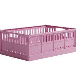 Made Crate Foldekasse - Maxi - 48x33x17,5 cm - Soft Fuchsia