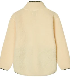 Mads Nørgaard Fleecejakke - Teddy - Jeffo - Vanilla Custard m. G