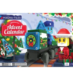 Magna-Tiles Julekalender - 34 Dele - MicroMAGS