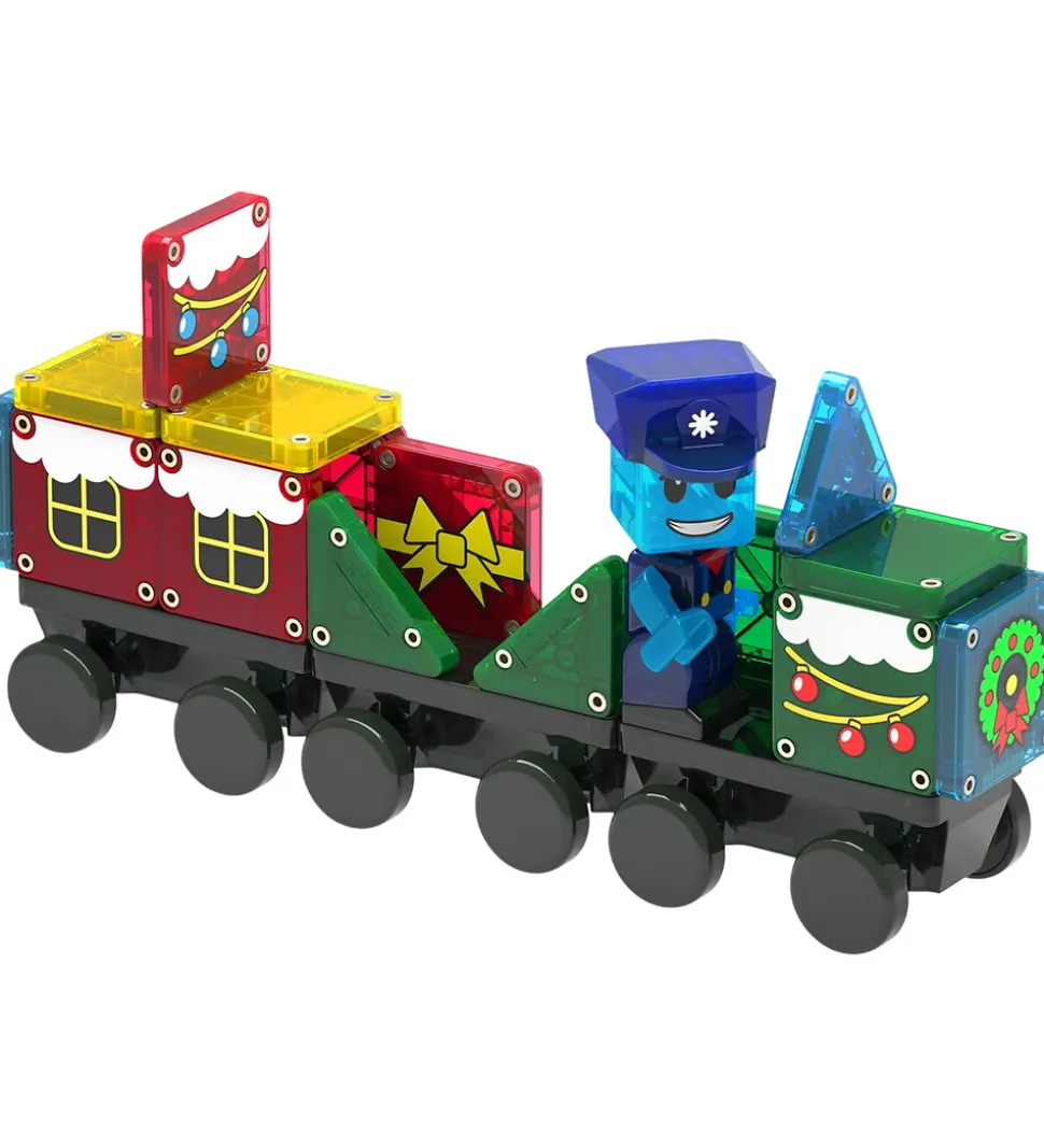 Magna-Tiles Julekalender - 34 Dele - MicroMAGS
