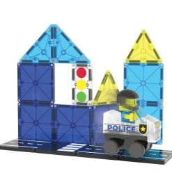Magna-Tiles Magnetsæt - 20 Dele - Police Patrol