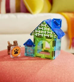 Magna-Tiles Magnetsæt - 13 Dele - Dog House + MicroMAGS