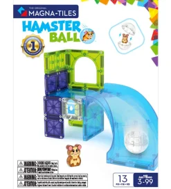 Magna-Tiles Magnetsæt - 13 Dele - Hamster Wheel + MicroMAGS