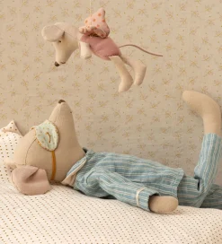 Maileg Fe-mus - Lillesøster - Rosa