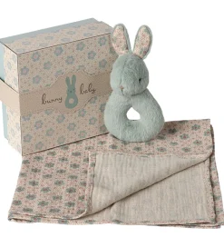 Maileg Ranglesæt - Harerangle/Stofble- Mint