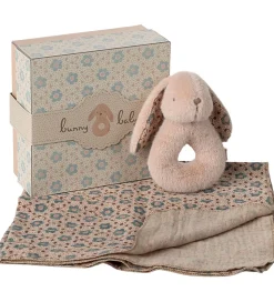 Maileg Ranglesæt - Kaninrangle/Stofble - Powder