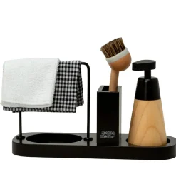 MaMaMeMo Opvaskesæt - 5 Dele - Træ