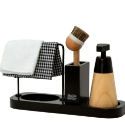 MaMaMeMo Opvaskesæt - 5 Dele - Træ