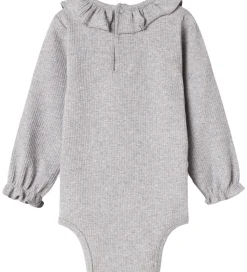 MarMar Body l/æ - Rib/Modal - Brandine - Light Grey Melange