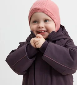 MarMar Elefanthue - Uld/Bomuld - 2-lags - Strik - Raspberry