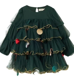 MarMar Kjole - Tyl - December - Dark Leaf