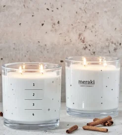 Meraki Duftlys - Advent - Æble & Kanel