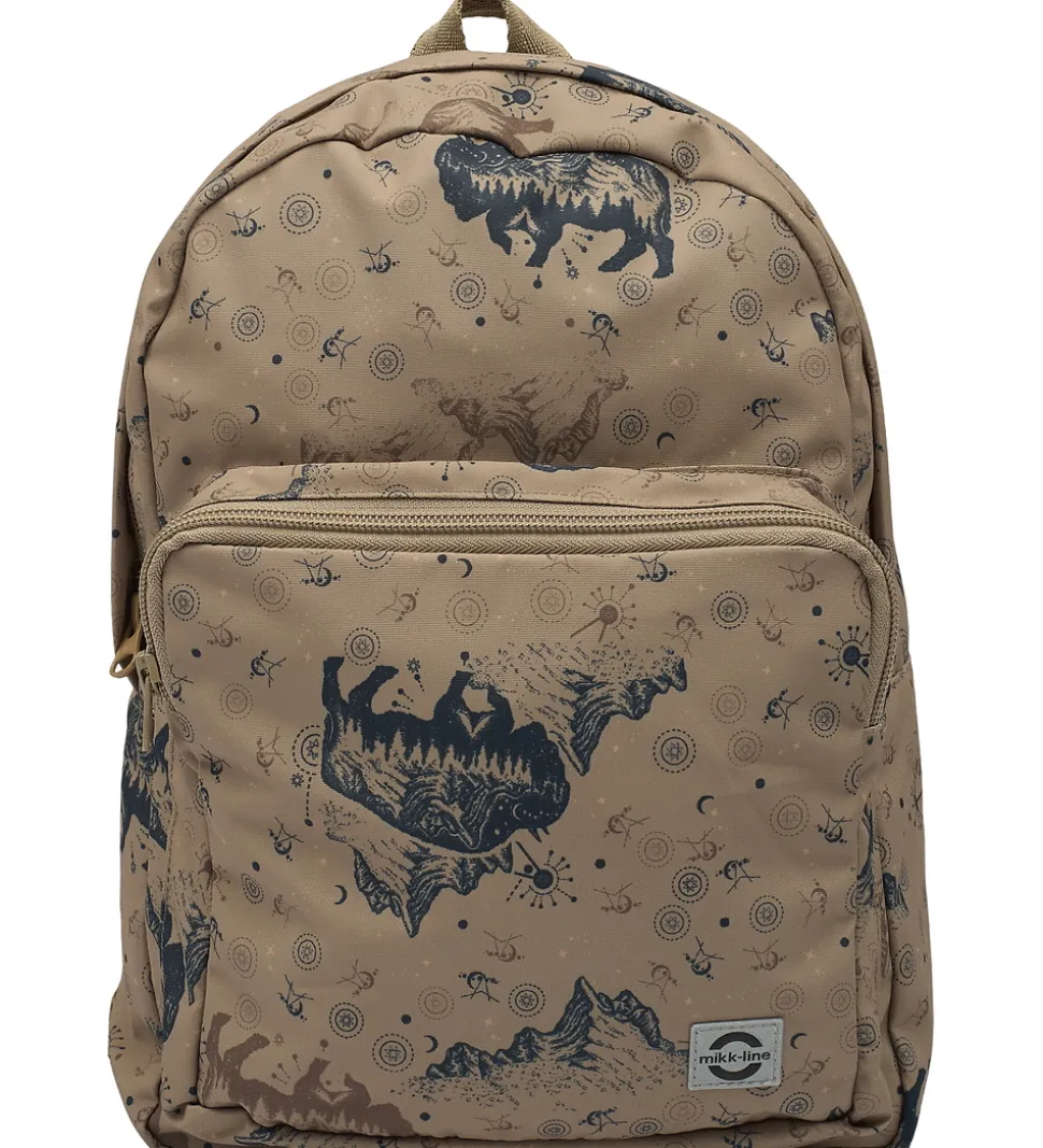 Mikk-Line Børnehavetaske - Coriander m. Bjerge
