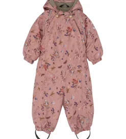 Mikk-Line Flyverdragt - AOP Floral - Burlwood