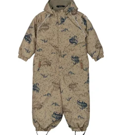 Mikk-Line Flyverdragt - Forrest - Coriander m. Print