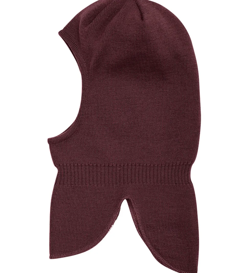 Minymo Elefanthue - Uld/Akryl - 2-Lags - Catawba Grape