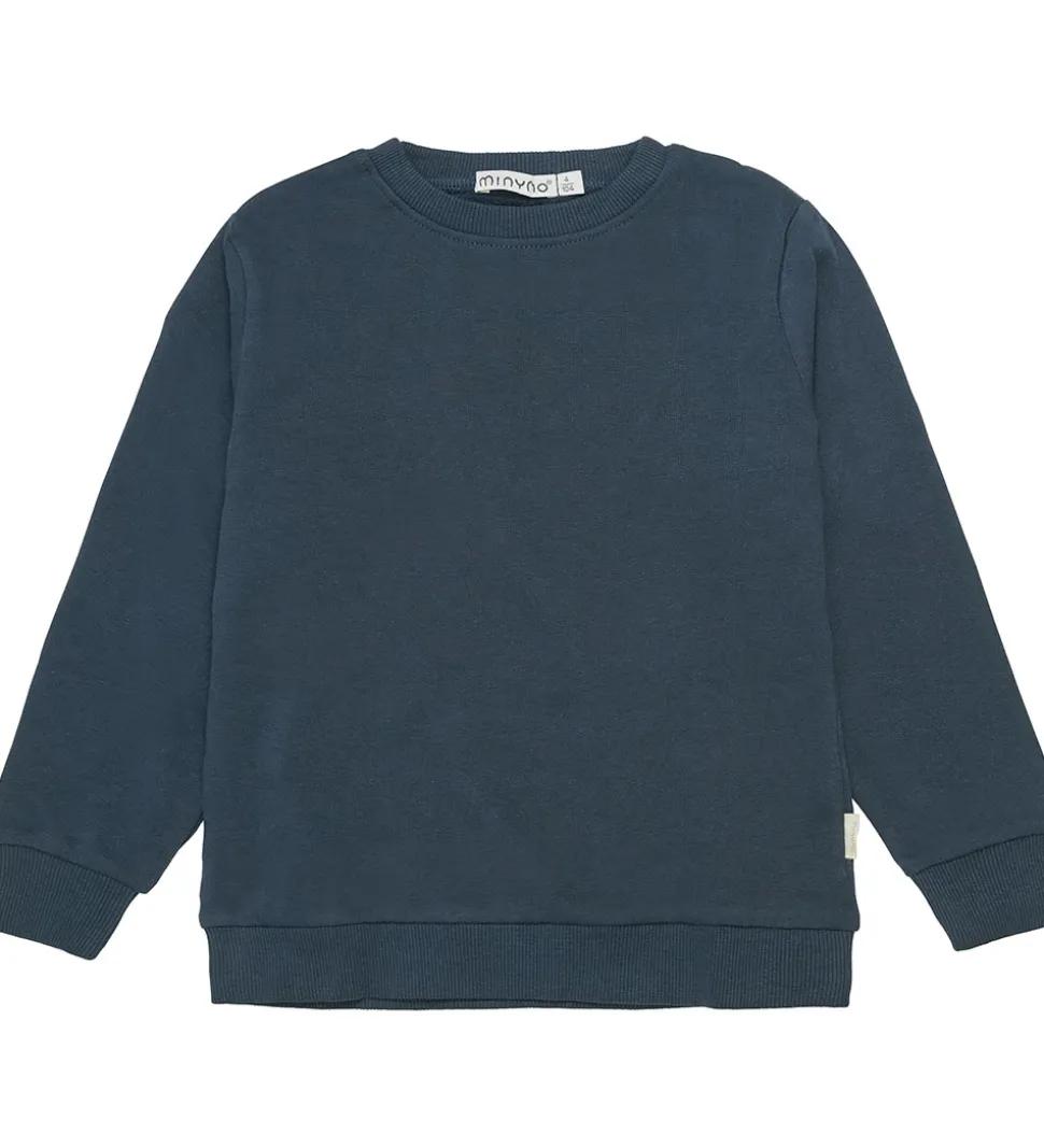 Minymo Sweatsæt - Ombre Blue