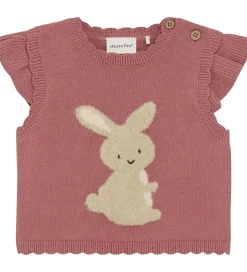 Minymo Vest Knit - Withered Rose